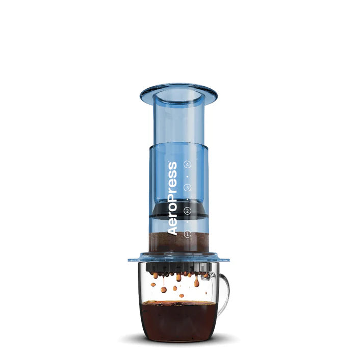 AeroPress Tinted Clear Coffee Maker Bundle (Free Filters)