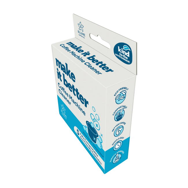 Blume Eco Capsule Machine Cleaner box side