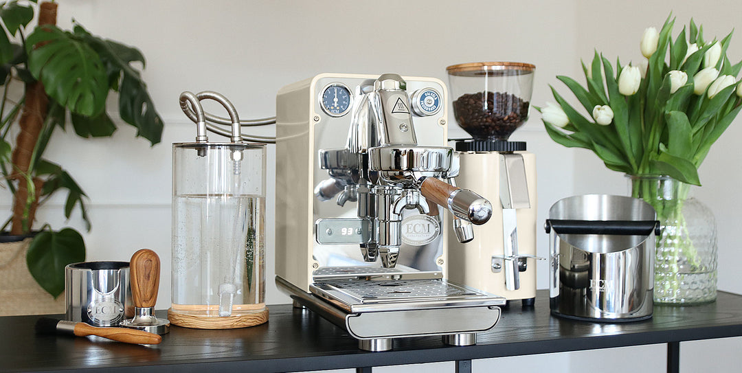 ECM Puristika Cream Espresso Machine